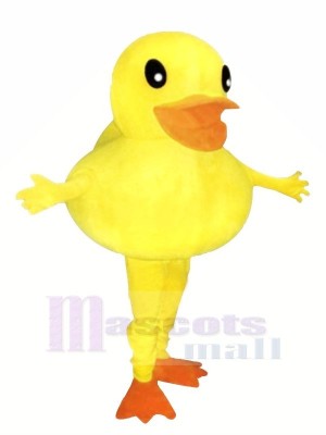 Gros Jaune canard Mascotte Les costumes Animal