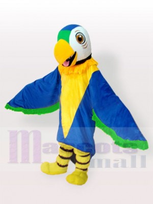 Perroquet bleu et jaune Oiseau Mascotte Costume Animal