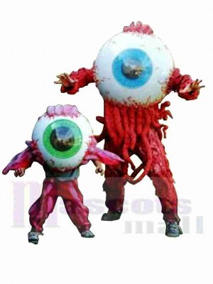 Globe oculaire sanglant Costume de mascotte
