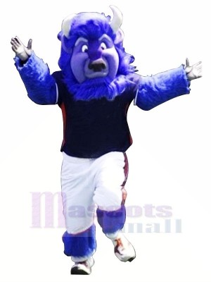 Fort Bleu Buffle Mascotte Les costumes Animal