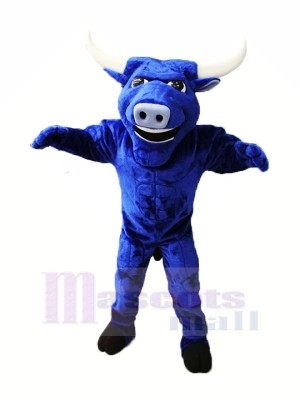 Fort Bleu Taureau Mascotte Les costumes Animal