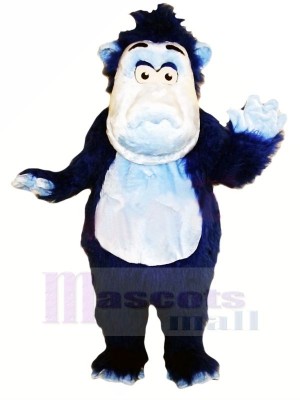 Fort Bleu Gorille Mascotte Les costumes Animal