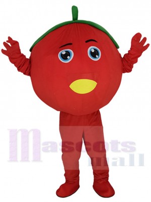 Tomate mignonne Fruit Mascotte Costume Dessin animé