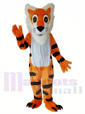 Tigre à longue barbe Mascot Costume Adulte Livraison gratuite