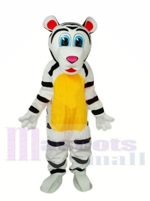 Tigre coloré Mascot Costume Adulte Livraison gratuite