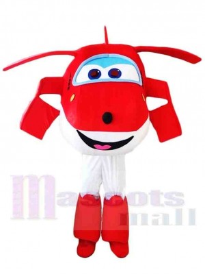 Super ailes Dessin animé Nouveau Jett Costume de mascotte