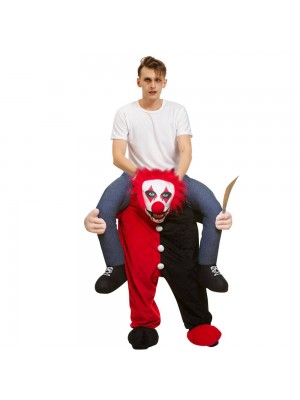 Horrible Pitre Porter moi Balade sur Halloween Noël Costume pour Adulte