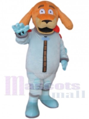 Chien costume de mascotte