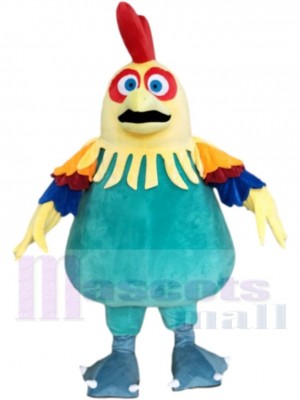 Coq joufflu Mascotte Costume Animal