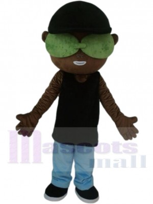 Garçon costume de mascotte