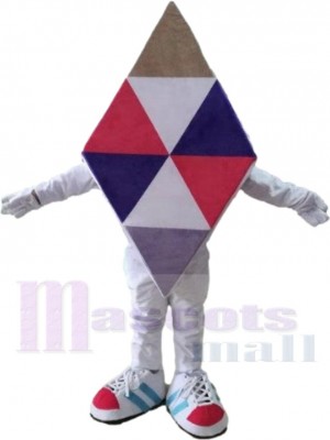 Diamant costume de mascotte