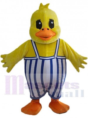 Canard jaune Mascotte Costume Pour les têtes de mascotte adultes