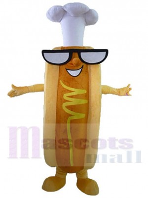 Hot-dog Mascotte Costume Pour les têtes de mascotte adultes