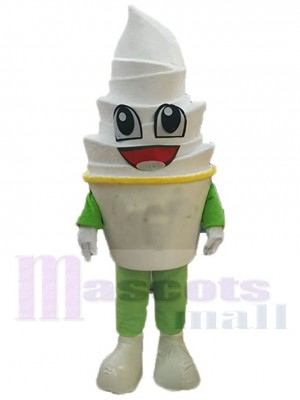 Crème glacée costume de mascotte