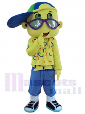 Garçon costume de mascotte
