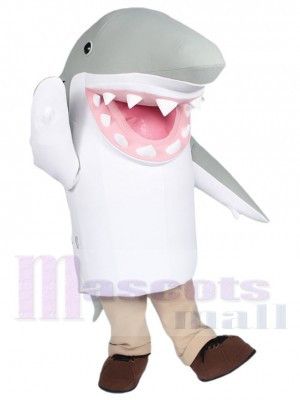 Requin costume de mascotte