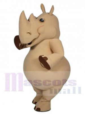 Rhinocéros costume de mascotte