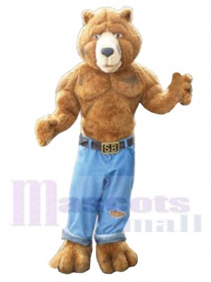 Ours fumé Mascotte Costume Animal
