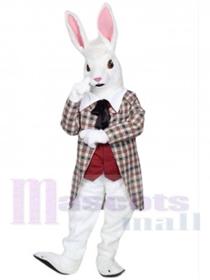 Lapin Blanc Gentry Mascotte Costume Animal