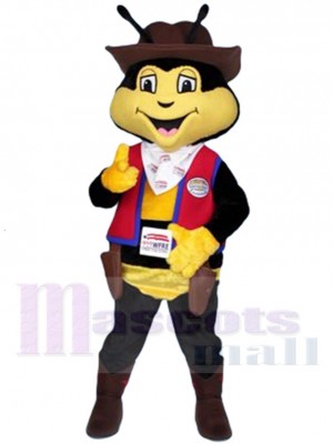 Abeille gratuite costume de mascotte