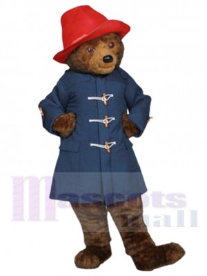 Ours Paddington Mascotte Costume Dessin animé