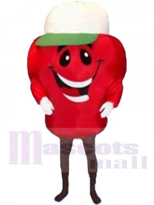 pomme costume de mascotte