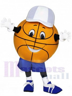 basket-ball de sport drôle Mec Mascotte Costume Dessin animé