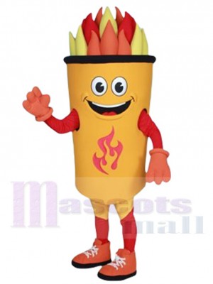 Torche de l'école Mascotte Costume Dessin animé