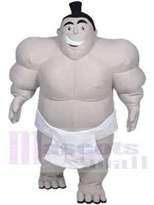 Le lutteur de sumo Sam costume de mascotte
