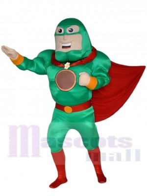 Super-héros costume de mascotte