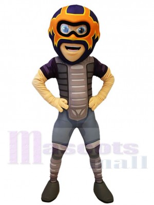 Coureur costume de mascotte