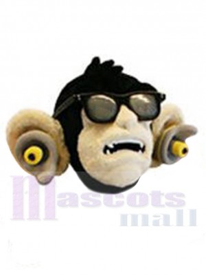 Singe Gorille Mascotte Costume Tête seulement Pour les têtes de mascotte adultes