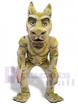 bouledogue costume de mascotte