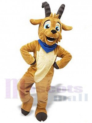 Ram amical Mascotte Costume Animal