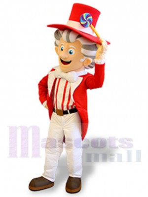 bonbon monsieur costume de mascotte