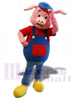 Cochon costume de mascotte