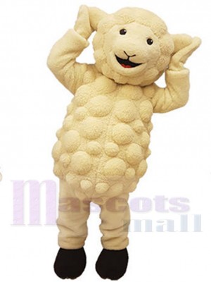 Mouton poilu mignon Mascotte Costume Animal