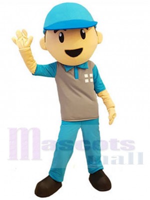 Courrier costume de mascotte