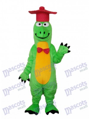 Gentilhomme Dinosaur Mascotte Costume adulte Animal