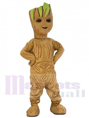 Brave Groot Mascotte Costume Dessin animé