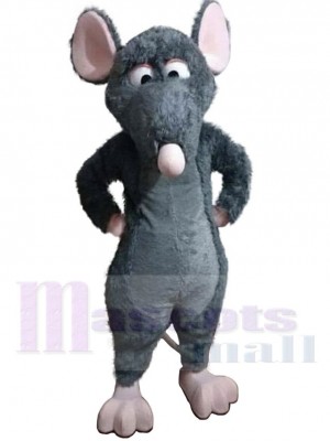 Souris rat grise Mascotte Costume Animal