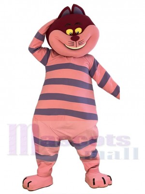Chat du Cheshire costume de mascotte