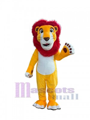 Lion costume de mascotte