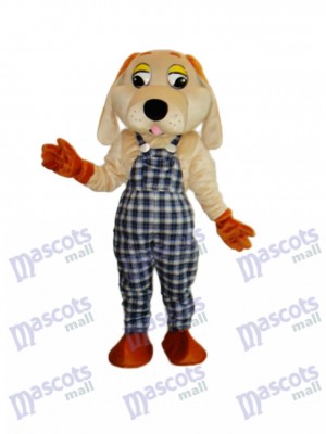 Mascotte de chien chanceux Costume adulte Animal