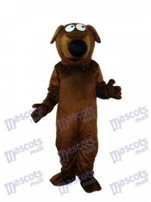 Costume adulte de mascotte de chien de grand nez Animal