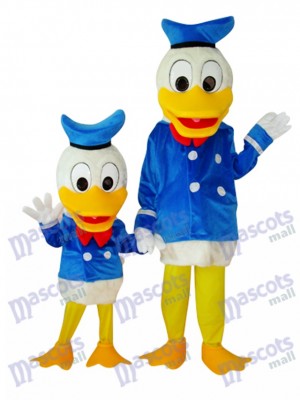 Enfant et Adulte Donald Duck Mascotte Costume Cartoon Anime