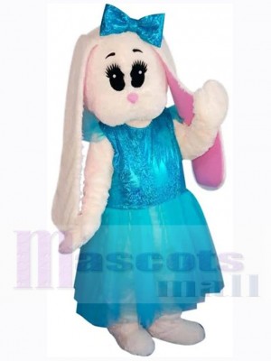 Lapin de Pâques costume de mascotte