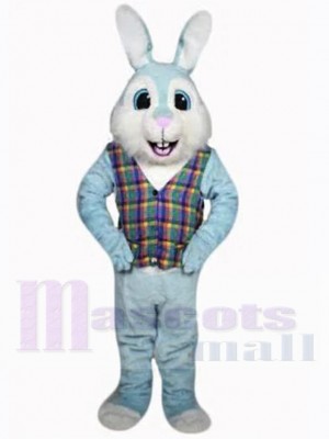 Lapin de Pâques costume de mascotte