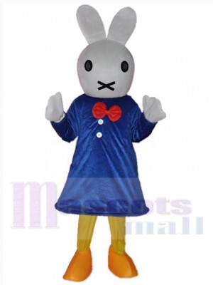 Lapin de Pâques costume de mascotte