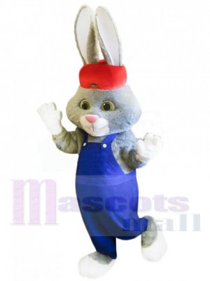 Lapin de Pâques costume de mascotte